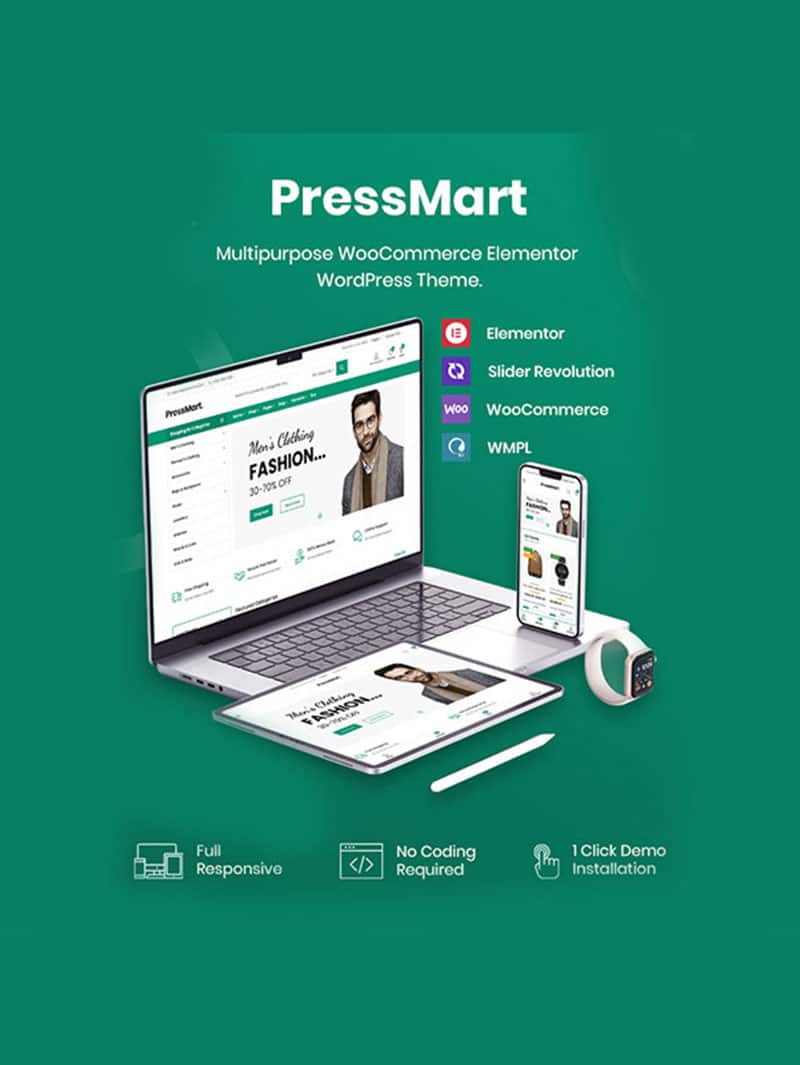PressMart Online Store Theme License